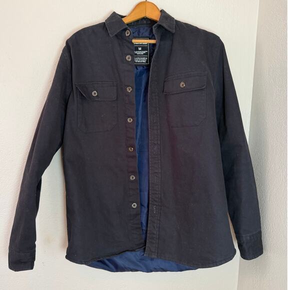 Line of Trade Other - Men's Line of Trade Navy Lined Outdoor The Peak CPO Jacket Coat Size Med